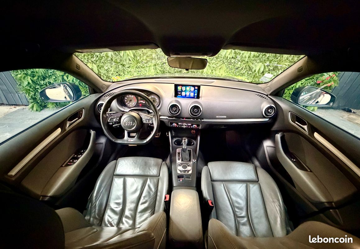 AUDI S3 SPORTBACK 2.0 TFSI 310 S tronic 7 Quattro | SIÈGE CHAUFFANT | APPLE CARPLAY | CAMÉRA DE RECUL | SIÈGE CUIR (image 8)