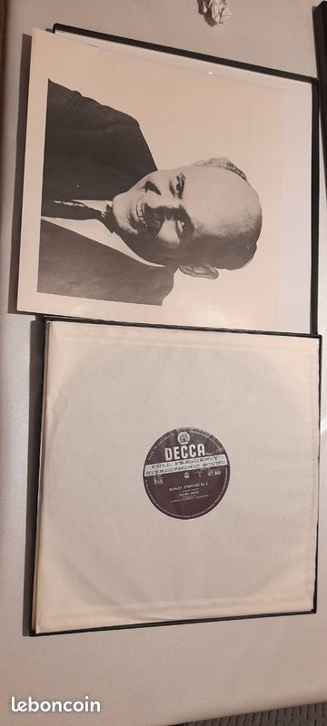 Coffret 2 Vinyles MAHLER Symphony No. 9 - Georg Solti / Decca SET 360 (image 2)