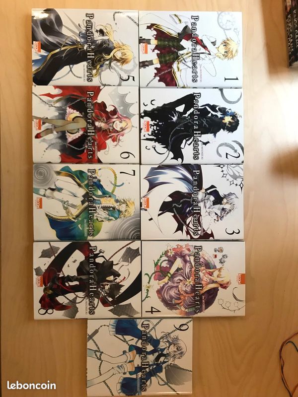 Pandora hearts tomes 1 à 9 (image 1)