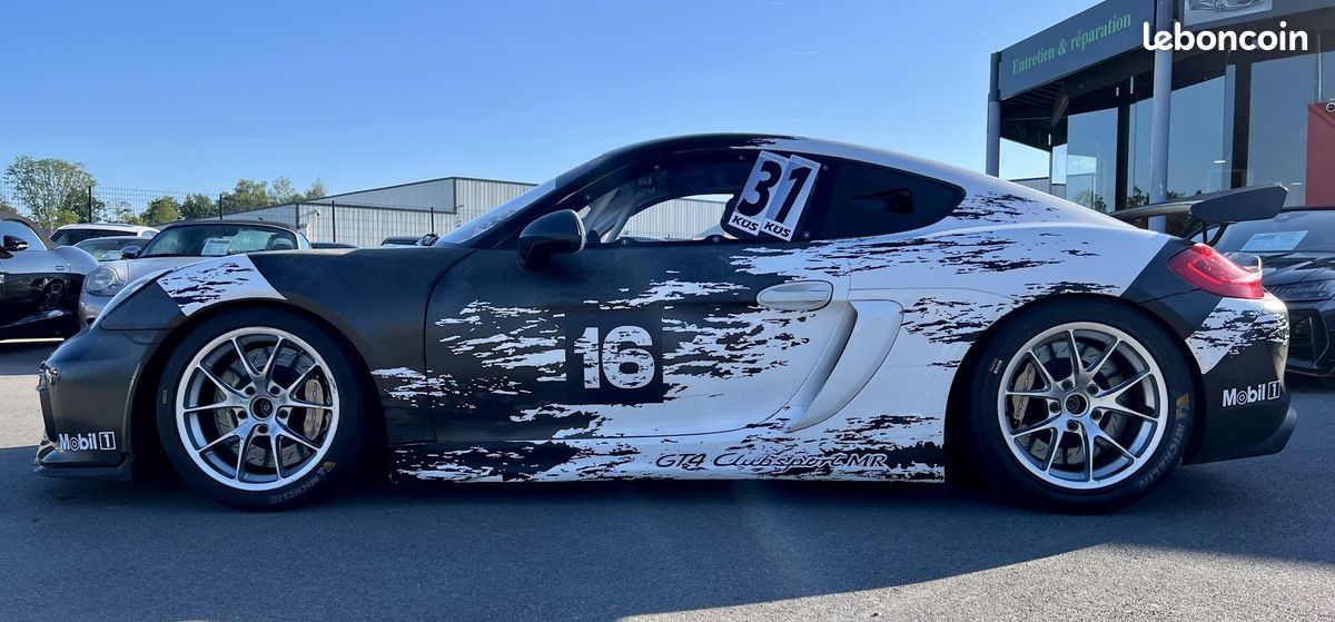 Porsche Cayman GT4 Clubsport Manthey Racing / Flat 6 3.8l 384 CH PDK 6 / Full Carbone / SRO / Préparation complète (image 2)