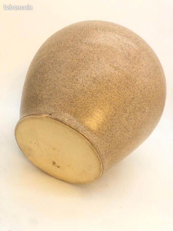 Pichet ancien cruche bonbonne en grés terre cuite vintage (image 3)