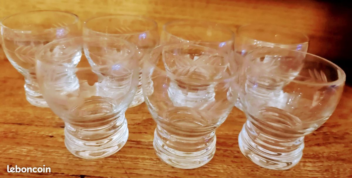 Lot De 24 Verres à Liqueur 5 Cl - Base épaisse, Verre Transparent Pour Cocktails Et Fêtes