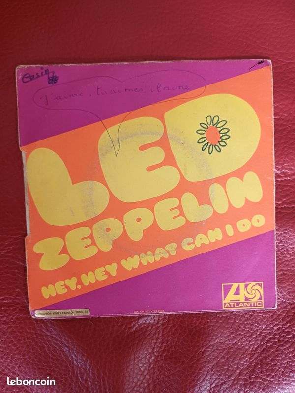 45T Led Zeppelin. "Immigrant song" (image 2)