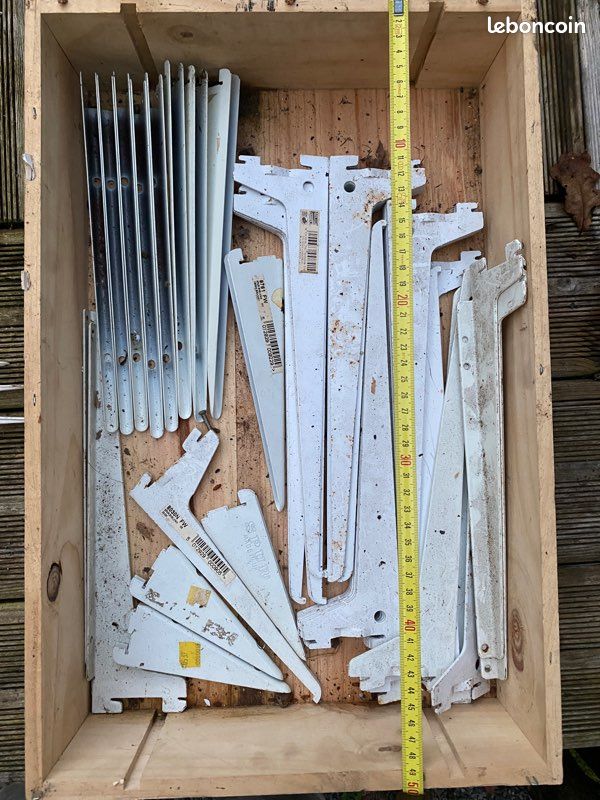 Lot d’équerres pour crémaillères et autres (image 6)