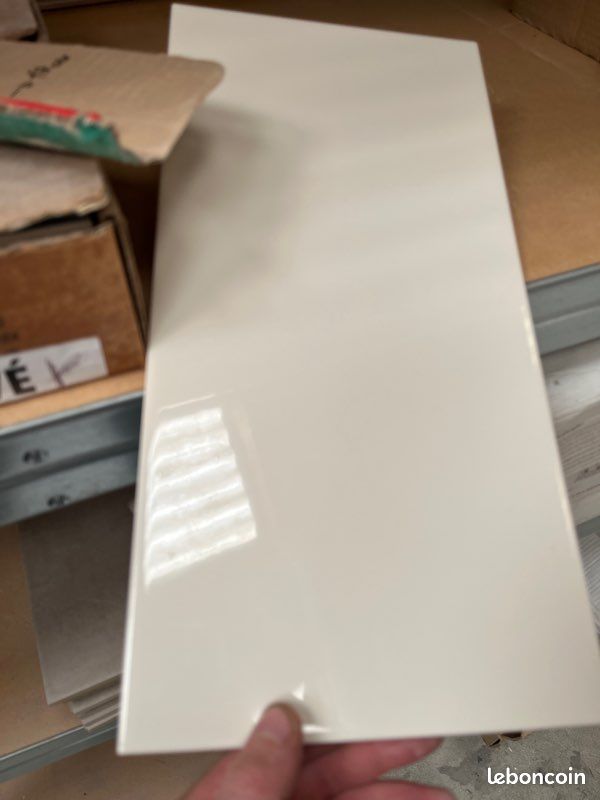 Carrelage blanc 20x40 (image 2)