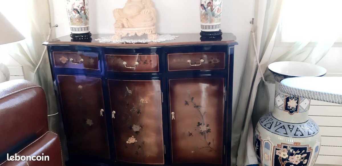 Buffet chinois 3 portes (image 2)