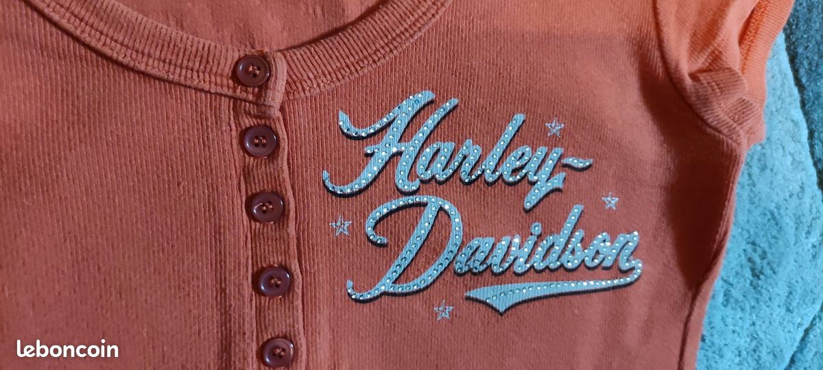 T-shirt femme Harley Davidson taille M (image 4)