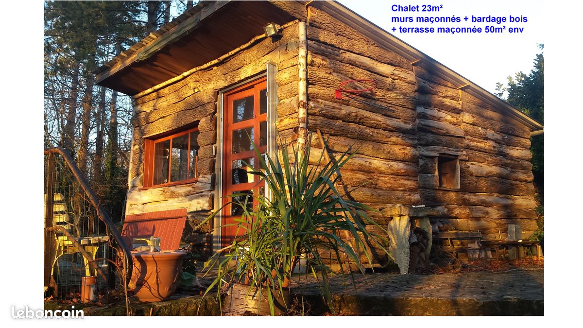 Chalet & terrain à 1h de Paris · à Pierrefonds · 69 000 €