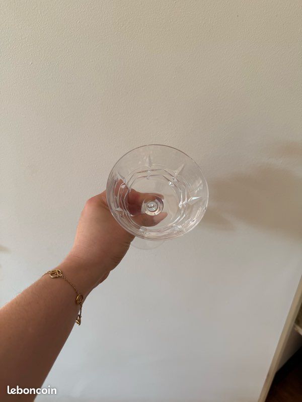 8 verres à champagne cristal (image 3)