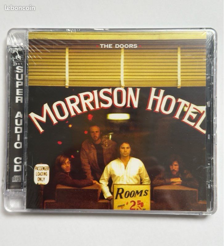 The Doors - Morrison Hotel, SACD Neuf, Rare, Collector , Sous Blister Collector - Rock - Super Audio CD, Analogue Productions, pressage audiophile de référence (image 1)