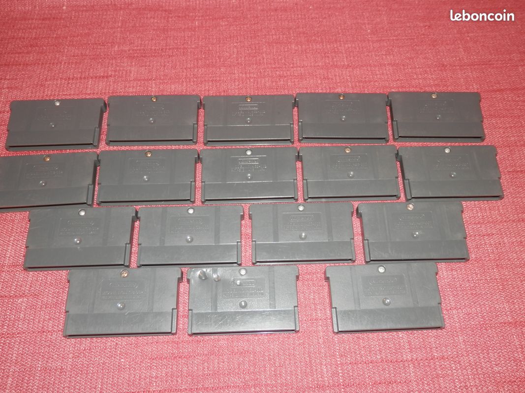 Lot 17 jeux GBA Game boy advance ; stuntman , shrek , roi scorpion , antz , nos voisins , sheep , mirra 2 , kao , robinsons , winx , ledermann , ...... (image 6)