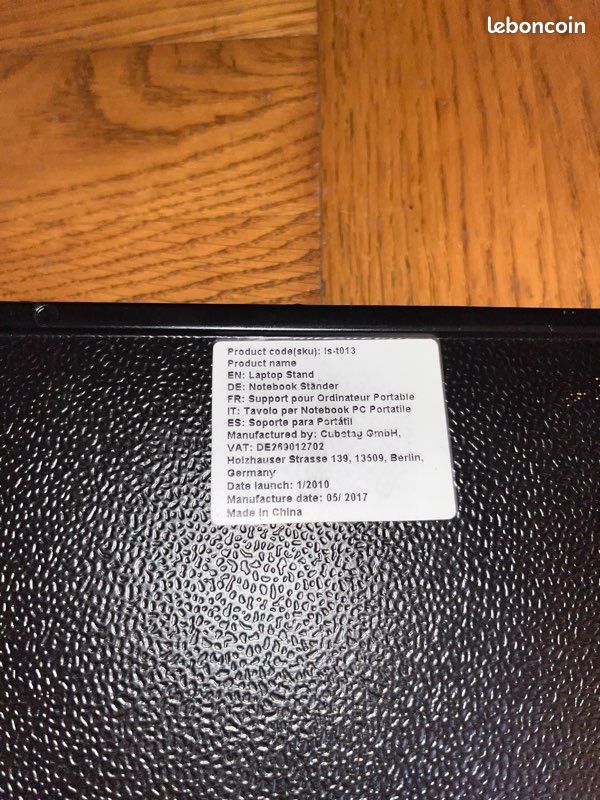Tablette réglable pour ordinateur portable ou tablette (image 10)