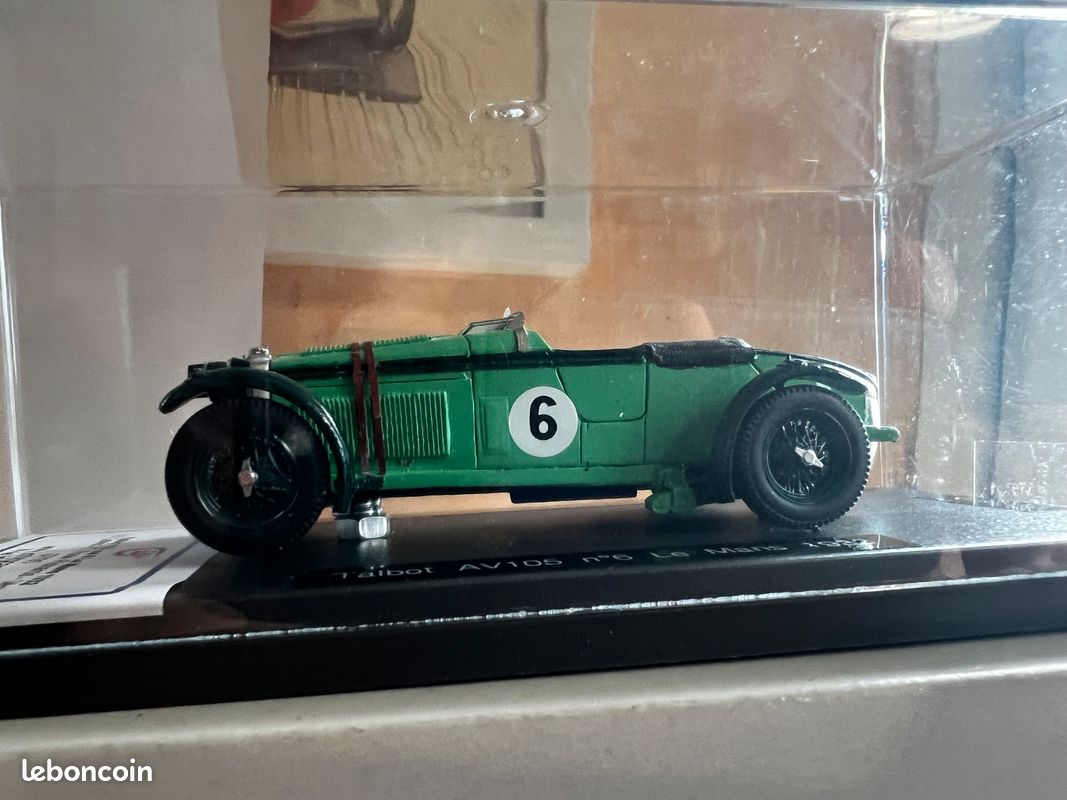 SPARK 1/43 – TALBOT T26 SS – Le Mans 1938 - Little Bolide