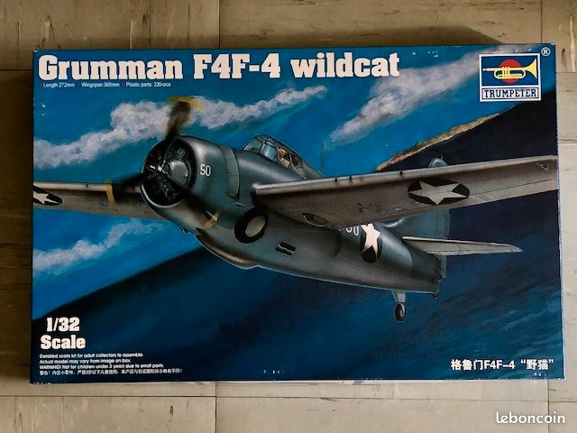 Maquette Grumman Wildcat 1/32 Trumpeter (image 1)