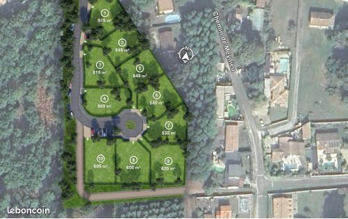 Terrain à bâtir de 515 m² à BRACH (33) · 106 000 €