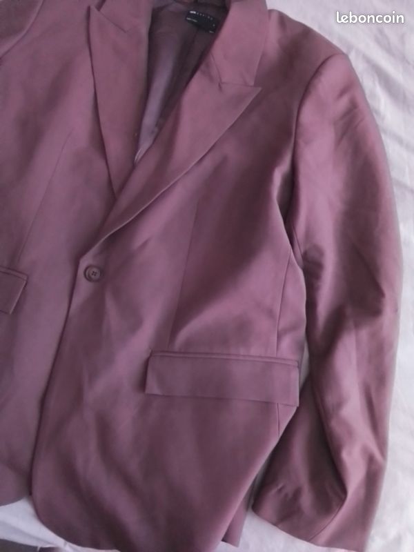 Veste oversize 36 38 marron (image 2)