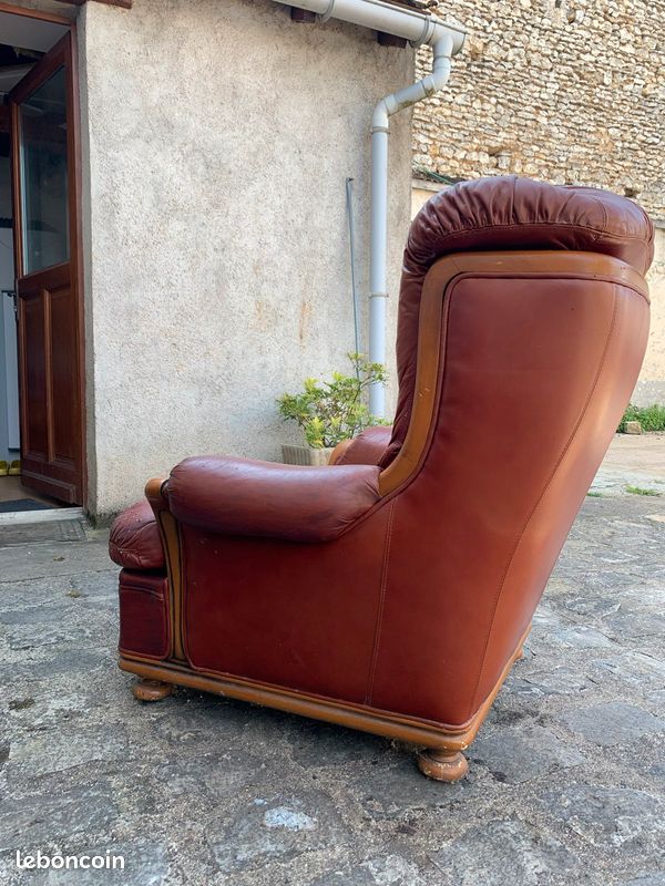 Fauteuil en cuir (image 4)