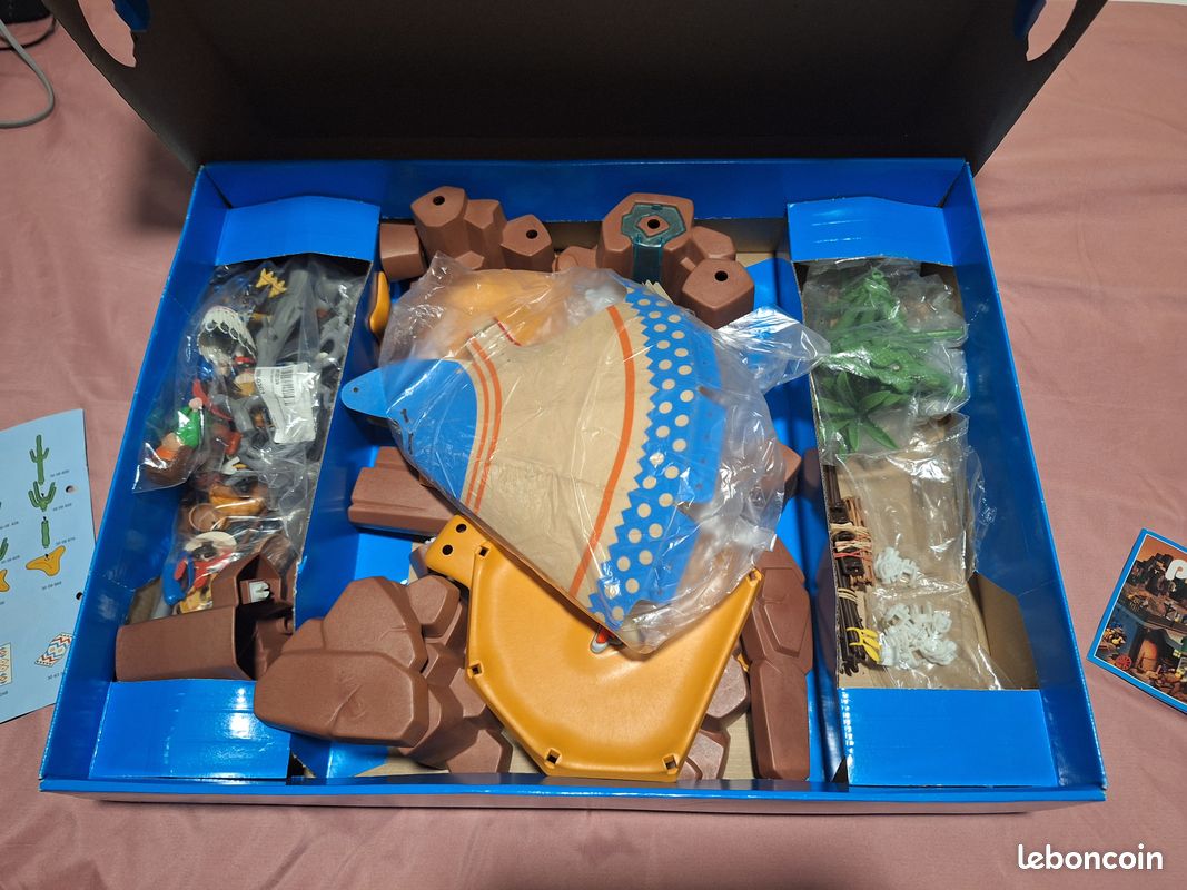 PLAYMOBIL LOT INDIENS Amérindiens western far-west différentes époques