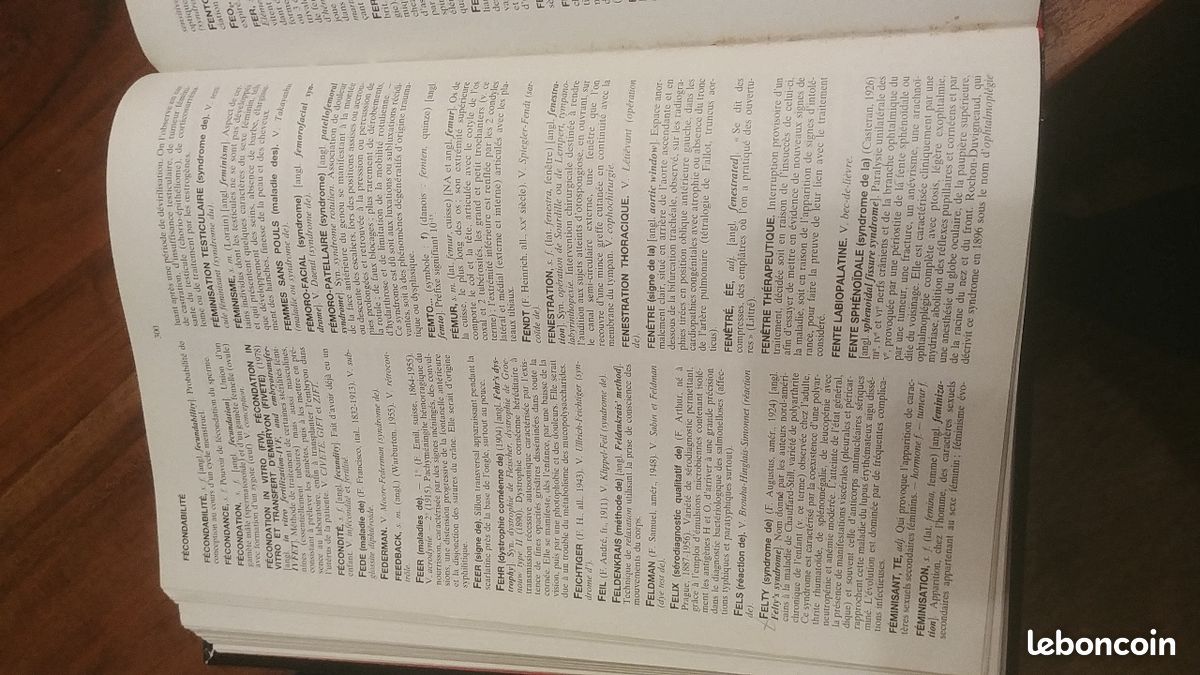 Dictionnaire medical garnier delamare 26 ème edition 2000 (image 5)