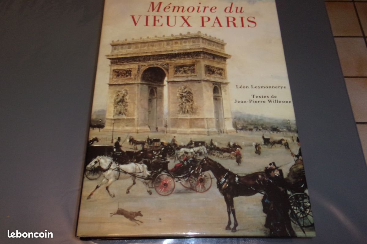 Livre : Mémoire du Vieux Paris L Leymonnerye 1993 (image 1)