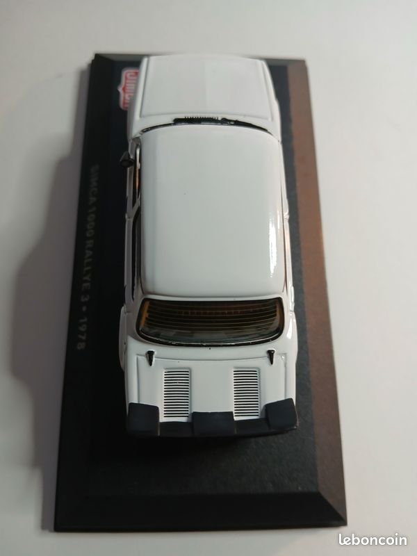 Simca Rallye 3 – Rallye Des Asturies 1980 – Miniature 1/43 Montée En Boîte (occasion, Marque ?)