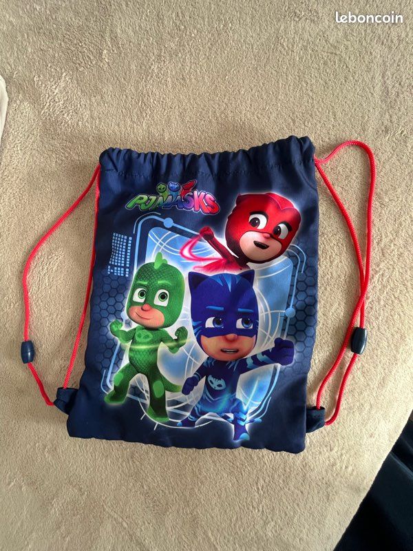 Sac à dos piscine pjmasks maternelle (image 2)