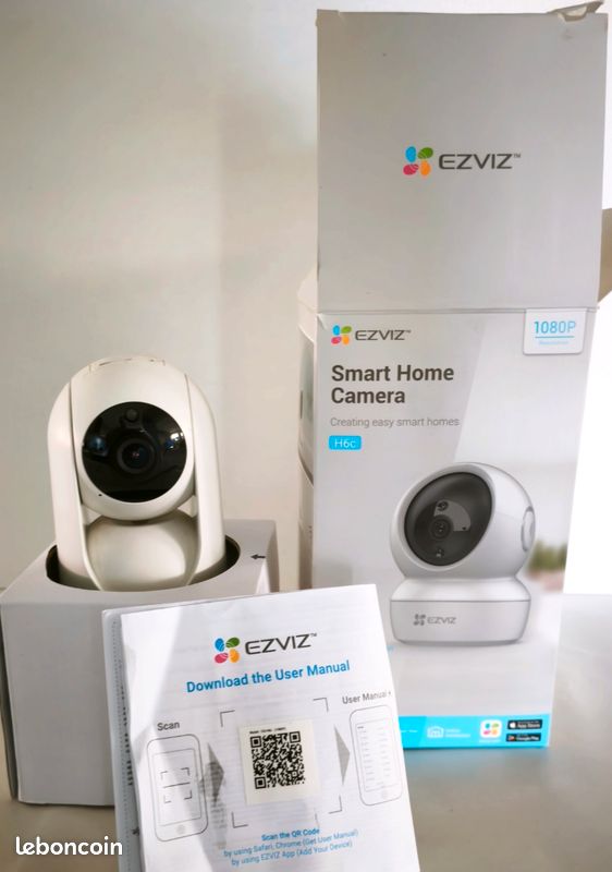 Détection Mouvement Intelligent Caméra Surveillance EZVIZ C6N WiFi 1080p - 360° Vision Nuit - Détection Mouvement Caméra WiFi Détection Mouvement Suivi Détection Mouvement Intelligent Caméra Surveillance EZVIZ C6N WiFi 1080p - 360° Vision Nuit - Détection Mouvement Caméra WiFi Détection Mouvement Suivi