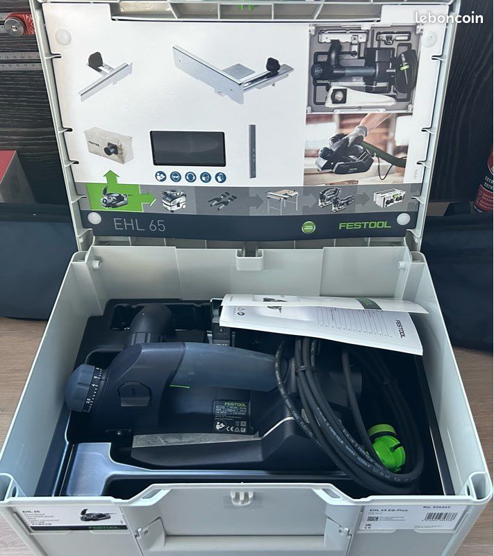 Rabot électrique FESTOOL EHL 65 EQ-Plus FESTOOL 576247