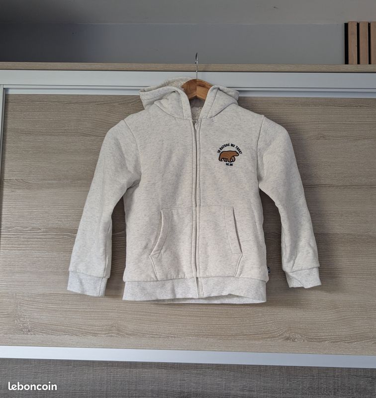 Sweat à capuche - Okaïdi - 8 ans (image 1)