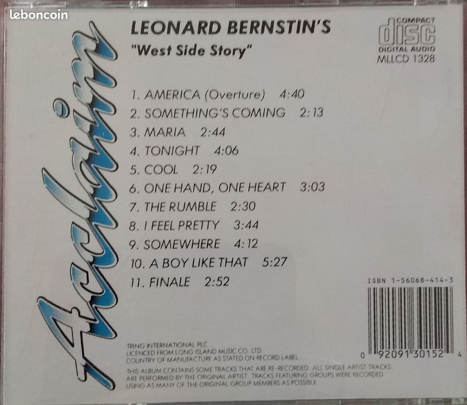 Cd leonard bernstein (image 2)