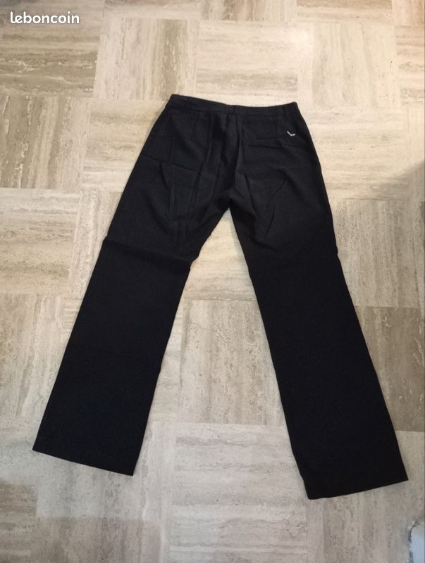 Pantalon La City Taille 40 - Occasion Très Bon état, Couleur Beige, Style Habillé