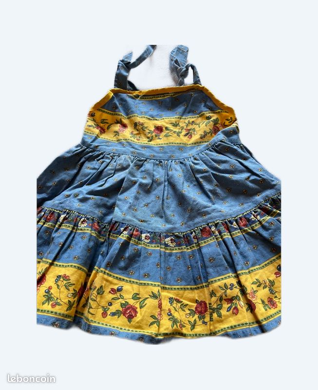 Robe bain de soleil motif provençal Vêtements