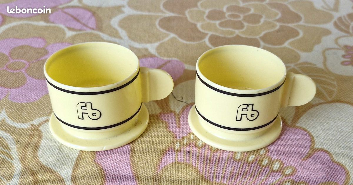 Dînette Berchet Family - 11 Pièces Service à Thé - Porcelaine - France