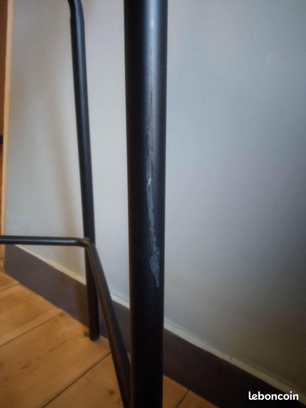 Chaise haute bois / métal (image 3)