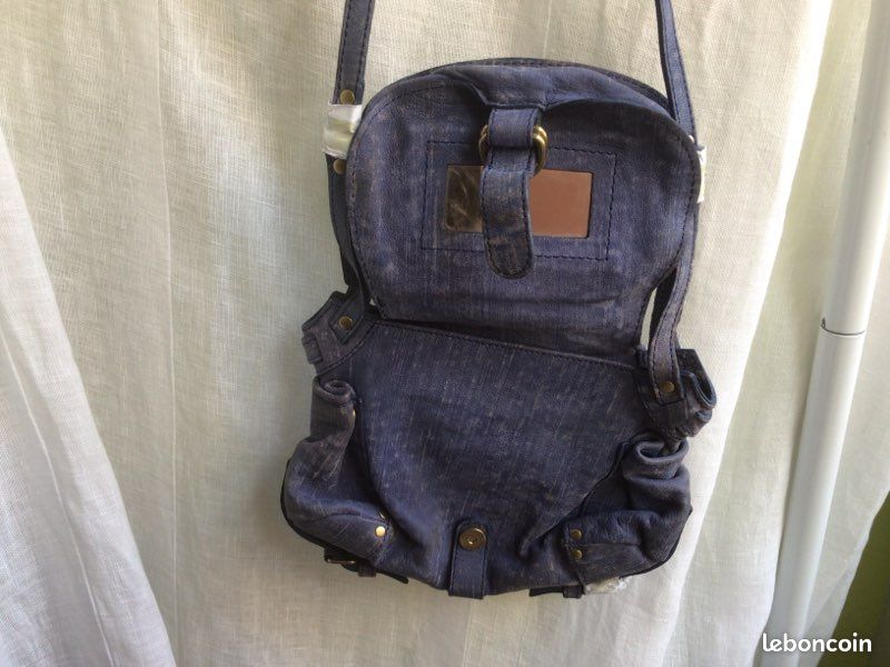 Sac Jérôme Dreyfuss mini Twee bleu (image 7)