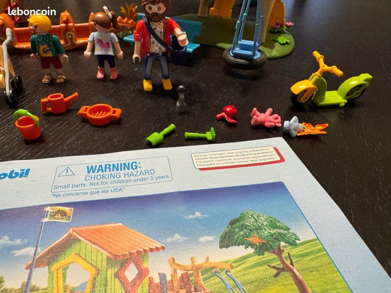 PLAYMOBIL City Life - 70281 - Parc de jeux et enfants (image 3)