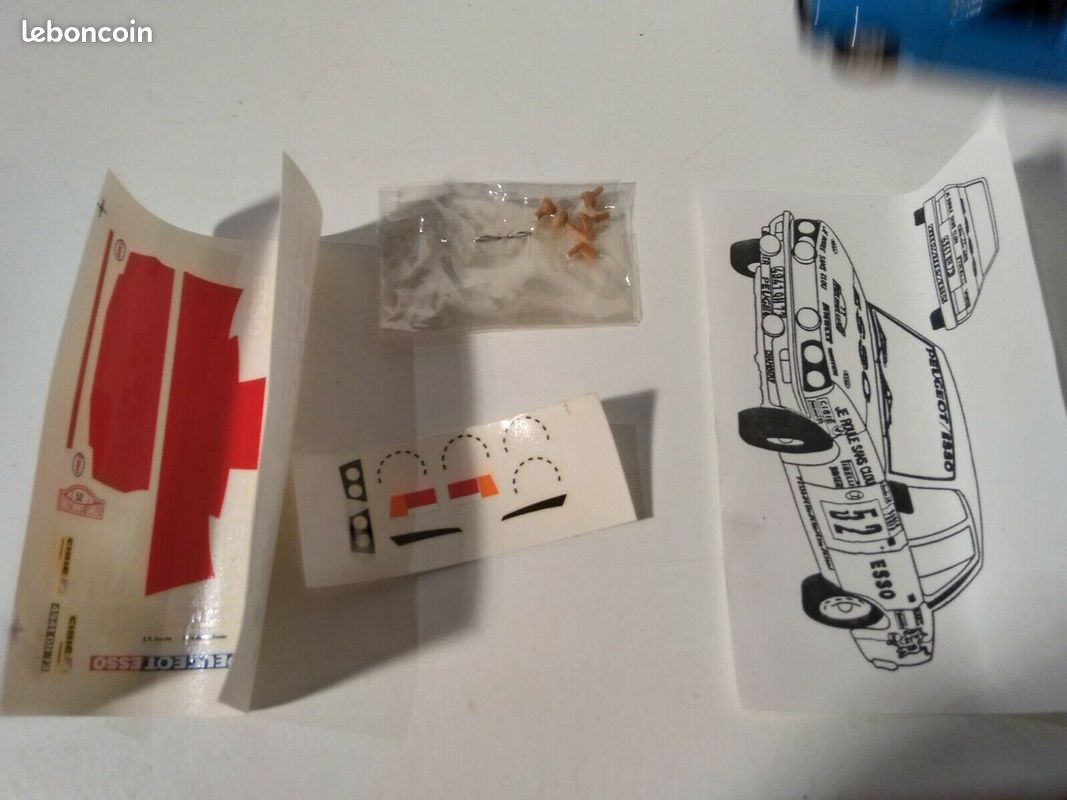 Tip Top CB Com Kit Monté SB 1/43 - Peugeot 505 TD Rallye