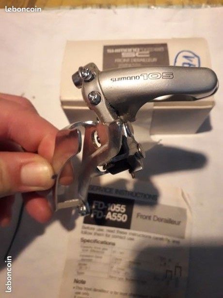 Dérailleur Avant Neuf à Collier 28.6 SHIMANO 105 SC FD-1055 + 1 C