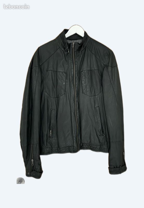 Veste Cuir Chemise Olly Gan Veste En Cuir Olly Gan Vêtements