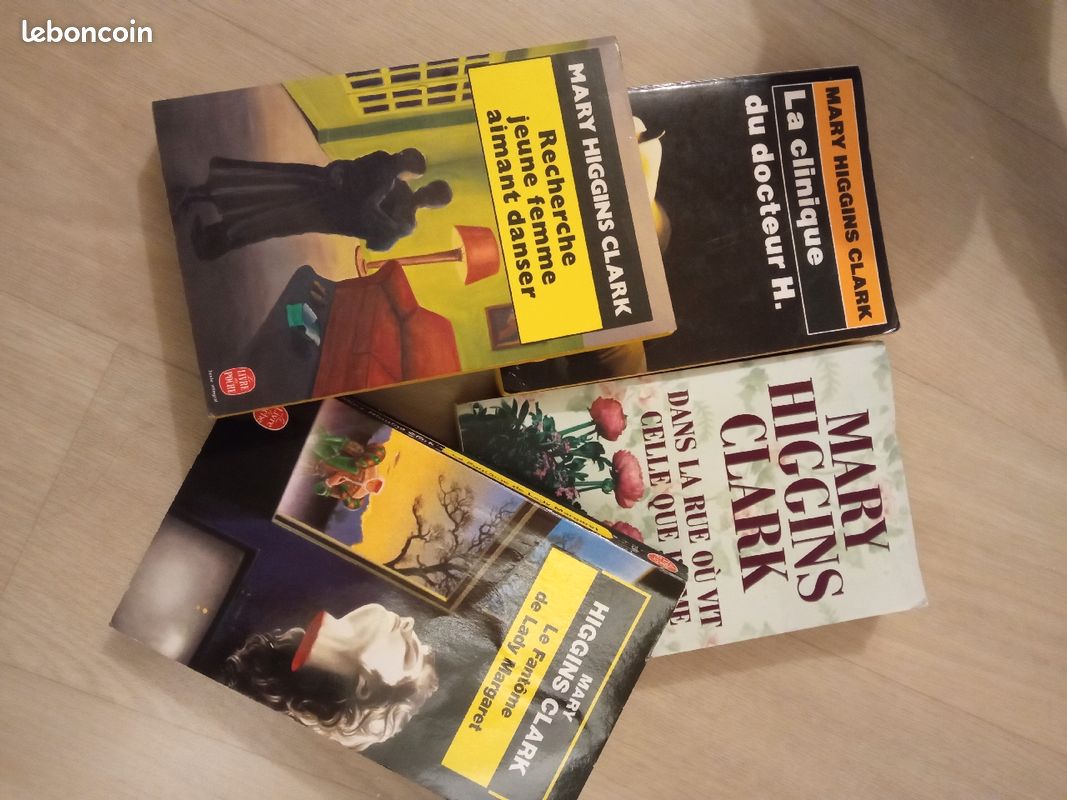 Lot de 6 livres Mary Higgins Clark (image 1)