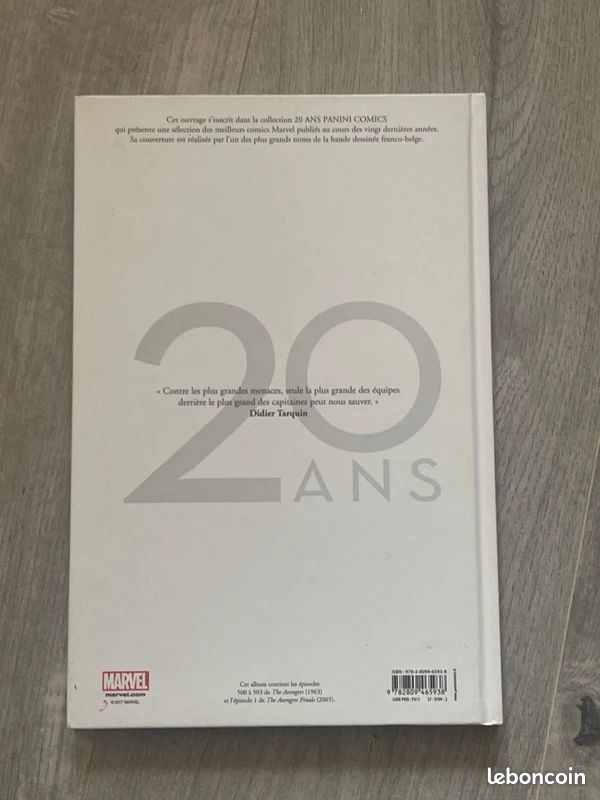 Livre marvel avengers (image 1)