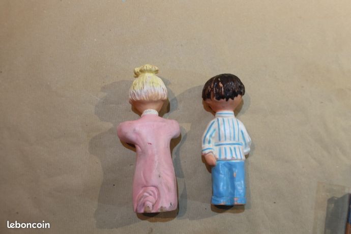 Pouëts Nicolas Et Nounours - Bonne Nuit Les Petits, 20 Cm Et 17 Cm, Squeaky 1966, France