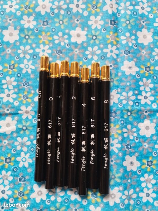 Amdohai Lot De 12 Pinceaux De Peinture Miniatures Pour Peinture