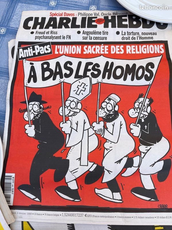 Charlie Hebdo année 90 -20 (image 4)