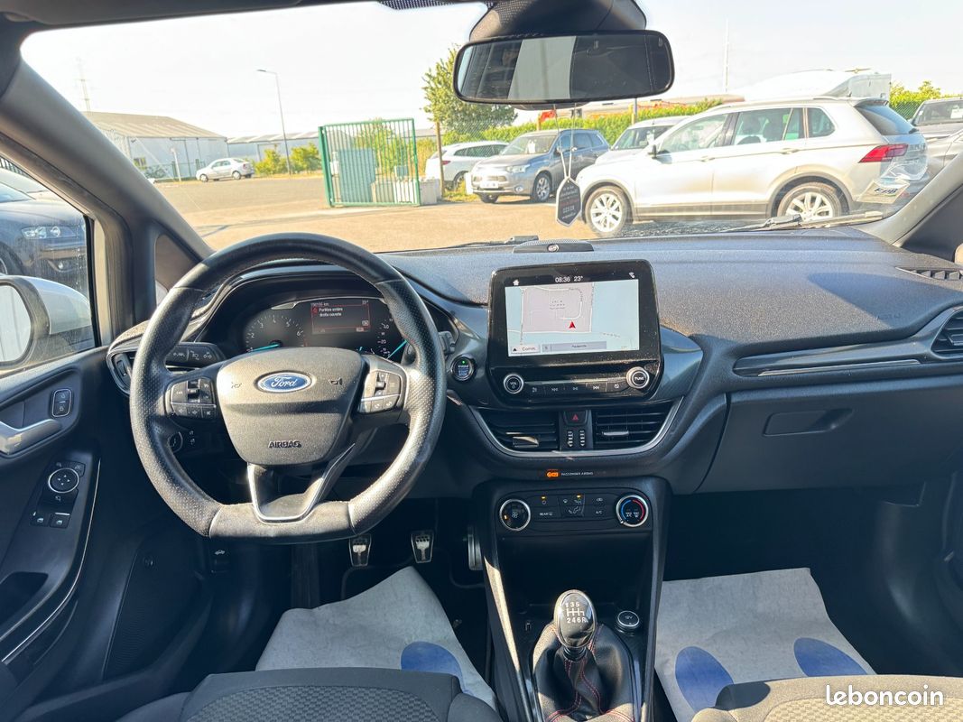 FORD FIESTA ST LINE 1.0i EcoBoost 100 CV 150200 KM 03/2018 COCKPIT DIGITAL BO SOUND GPS BLUETOOTH (image 9)