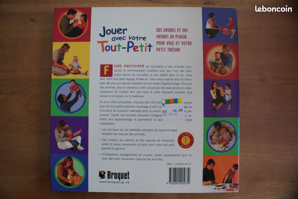 Livre jouer avec votre tout petit (image 2)