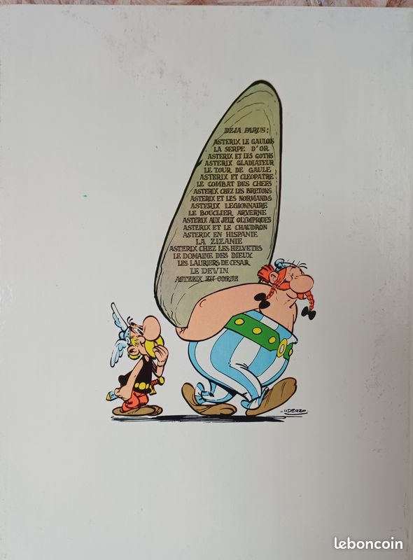 BD "Astérix" édition "Dargaud" "Albert René" de 1974 à 1995 (image 9)