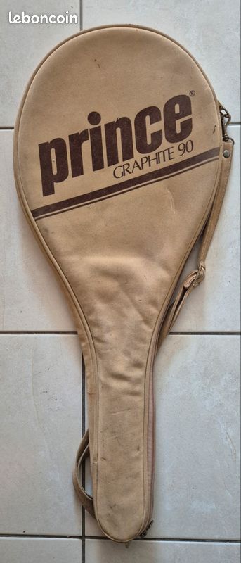 Raquette de tennis vintage Prince J/R Pro Force violette et