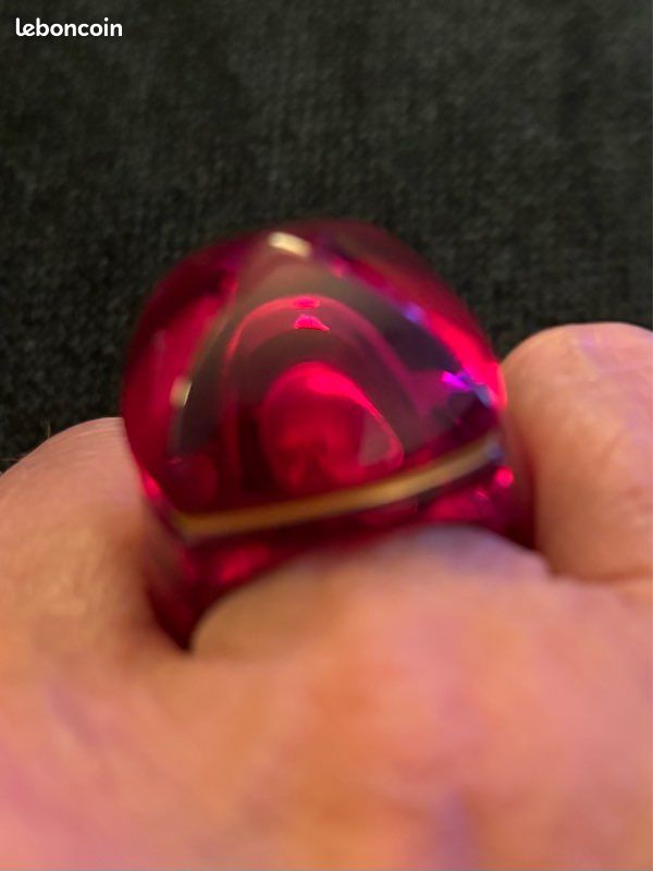 Bague Médicis Pop Pivoine Cristal de Baccarat Montres Bijoux - Main Image