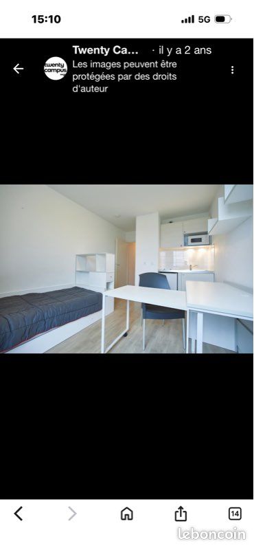Appartement 1 pièce 19 m² · à Palaiseau · 19 m² · 80 000 €